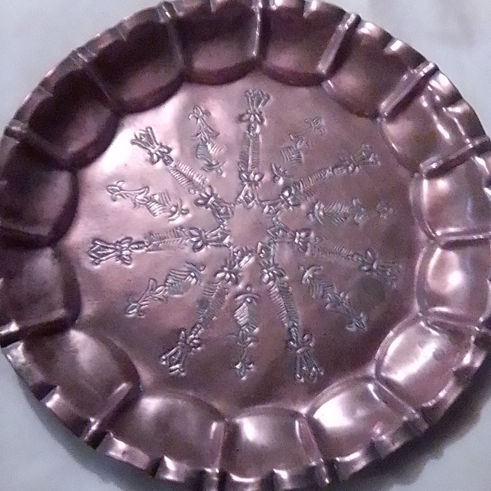 Arabian Copper Plate Hand Made